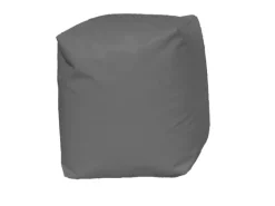 Pouf Cube Gris