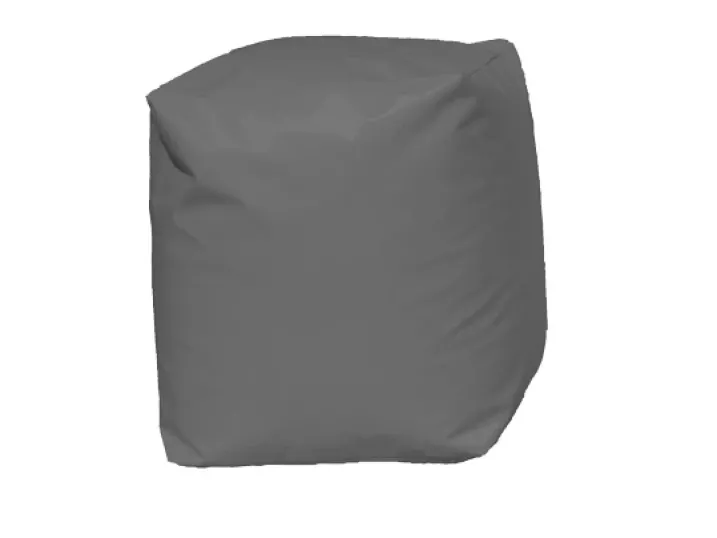 Pouf Cube Gris