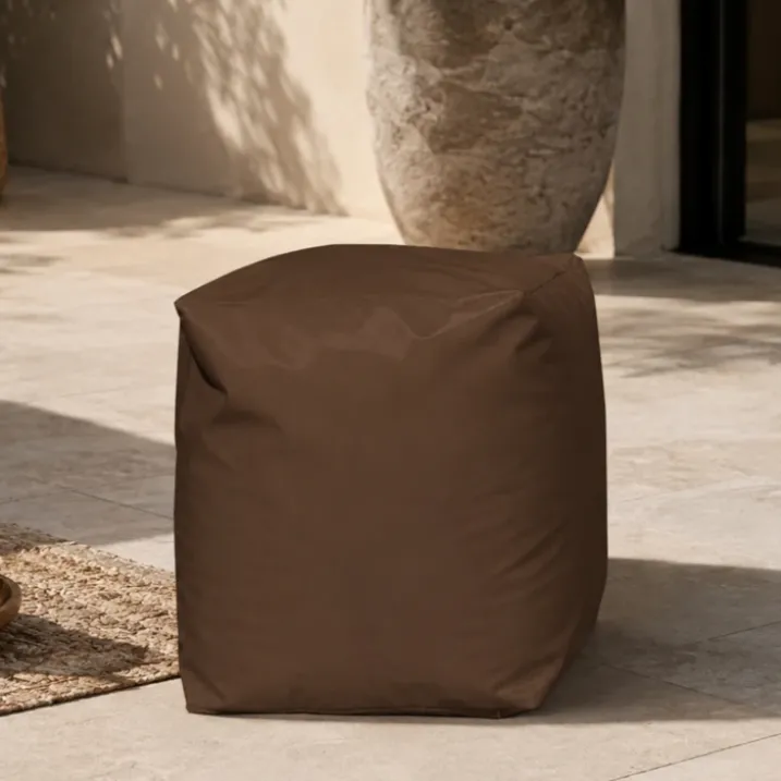 Pouf extérieur cube