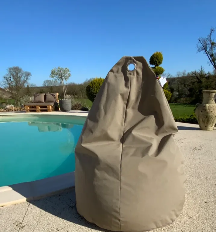 Pouf poireextérieur XL haute résistance