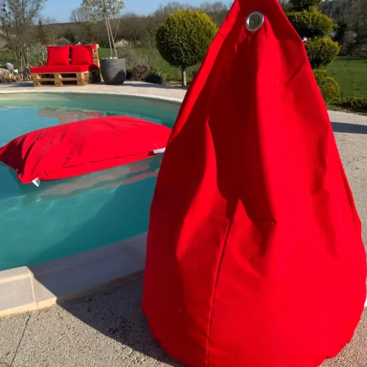 Pouf poireextérieur XL haute résistance