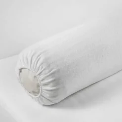 Protège traversin molleton 100% coton