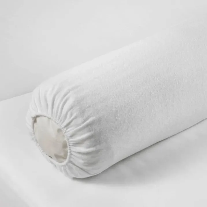 Protège traversin molleton 100% coton