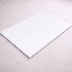 Receveur en résine effet pierre
