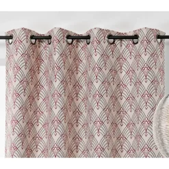 Rideau art décoratif en jacquard