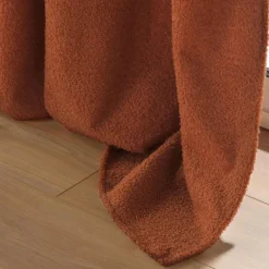 Rideau bouclette à oeillets