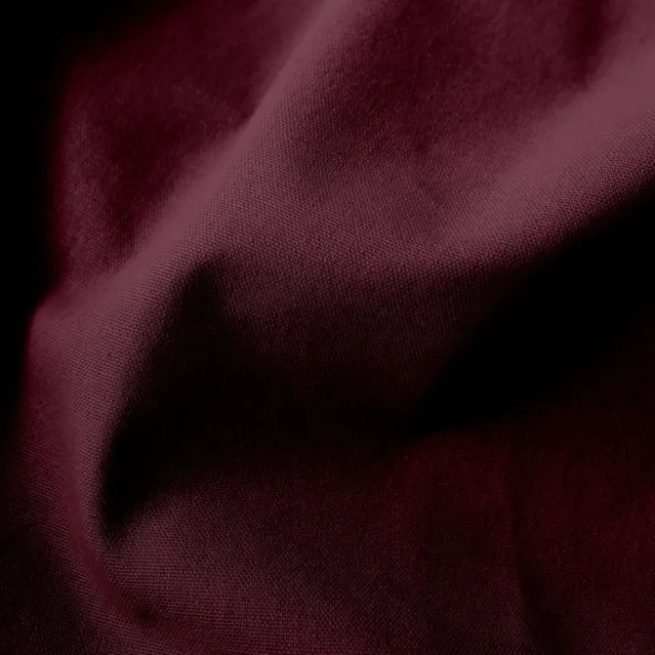 Rideau coloré en pur coton 8 œillets