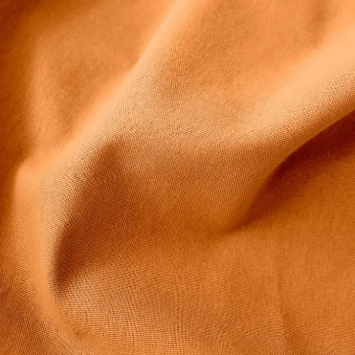 Rideau coloré en pur coton 8 œillets