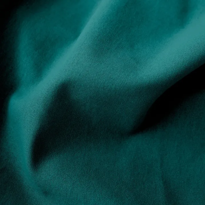 Rideau coloré en pur coton 8 œillets