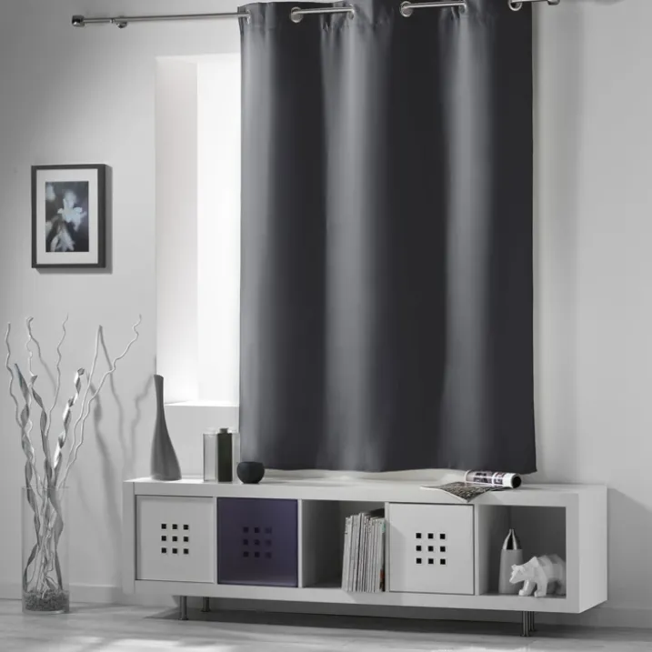 Rideau court obscurcissant 90 % adapté radiateur