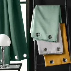 Rideau court obscurcissant 90 % adapté radiateur