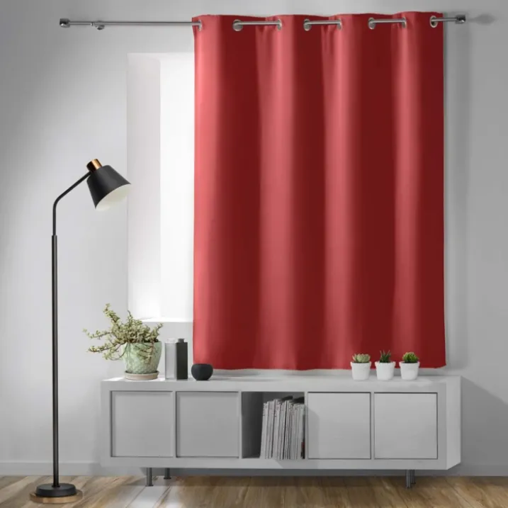 Rideau court obscurcissant 90 % adapté radiateur