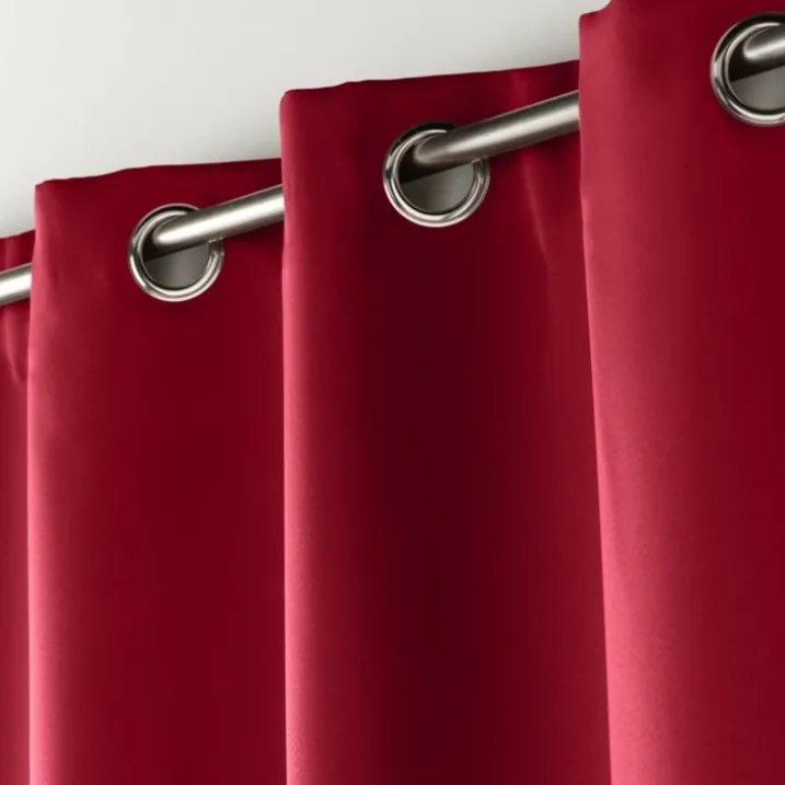 Rideau court obscurcissant 90 % adapté radiateur