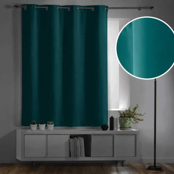 Rideau court obscurcissant 90 % adapté radiateur