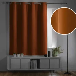 Rideau court obscurcissant 90 % adapté radiateur