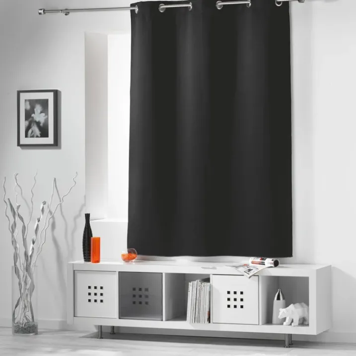 Rideau court obscurcissant 90 % adapté radiateur