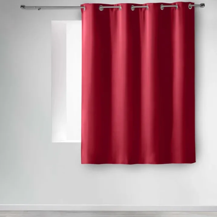 Rideau court obscurcissant 90 % adapté radiateur