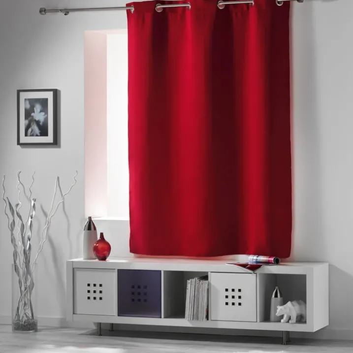 Rideau court obscurcissant 90 % adapté radiateur