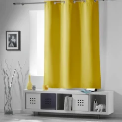 Rideau court obscurcissant 90 % adapté radiateur