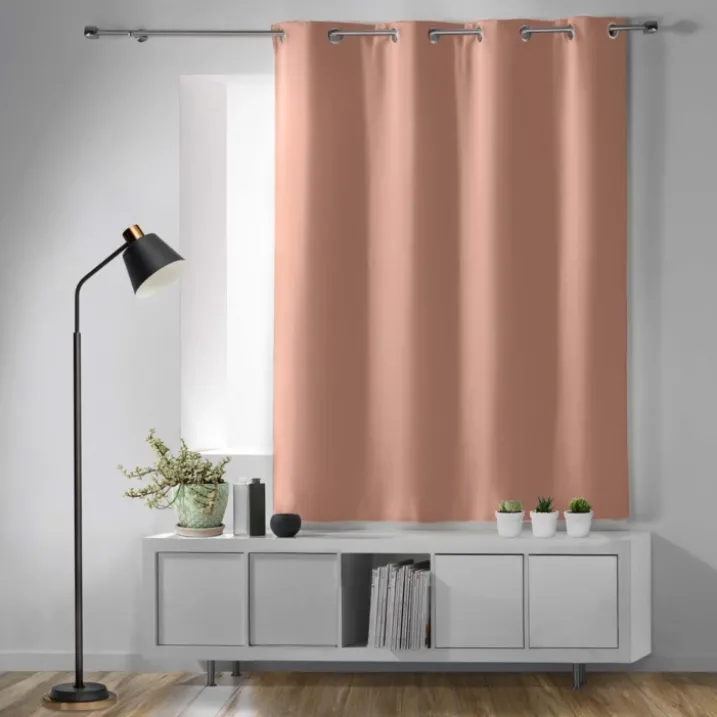 Rideau court obscurcissant 90 % adapté radiateur