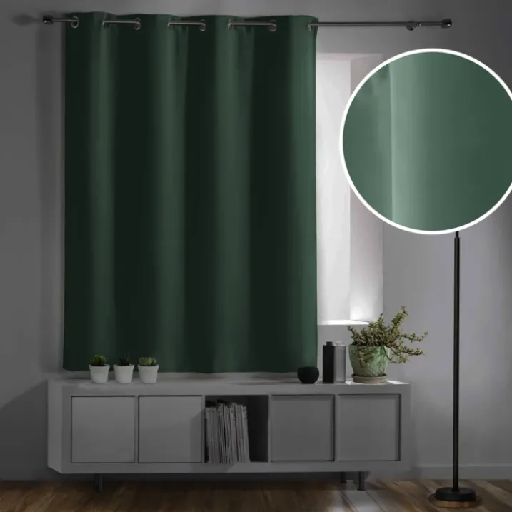 Rideau court obscurcissant 90 % adapté radiateur