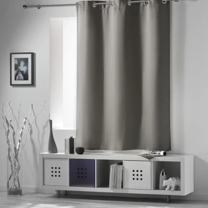 Rideau court obscurcissant 90 % adapté radiateur