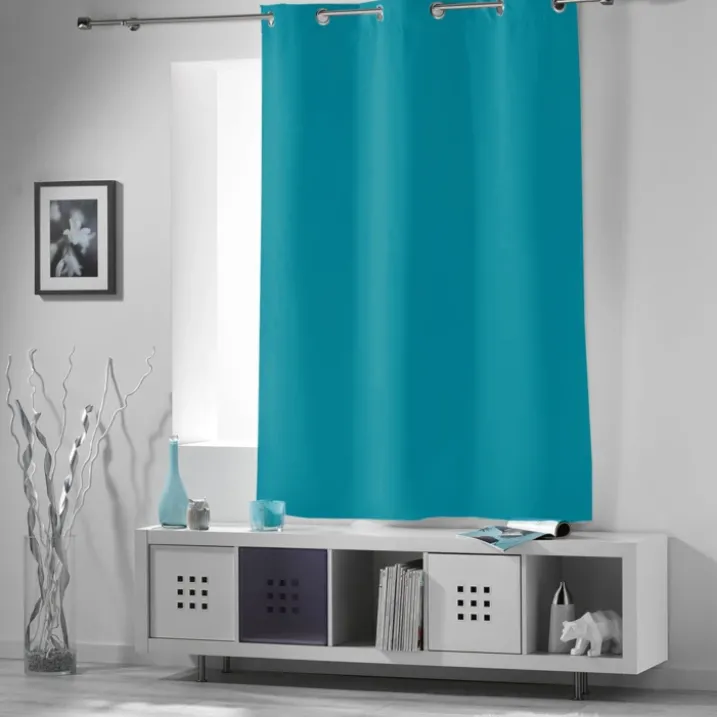 Rideau court obscurcissant 90 % adapté radiateur