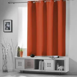 Rideau court obscurcissant 90 % adapté radiateur