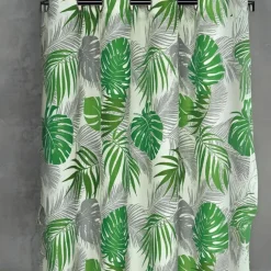 Rideau d'ameublement esprit tropical