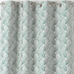 Rideau d'ameublement imprimé art déco