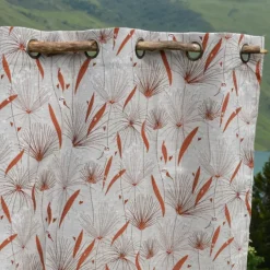 Rideau d'ameublement à jacquard papyrus
