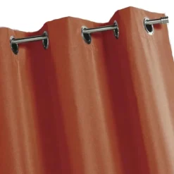 Rideau d'extérieur en tissu déperlant