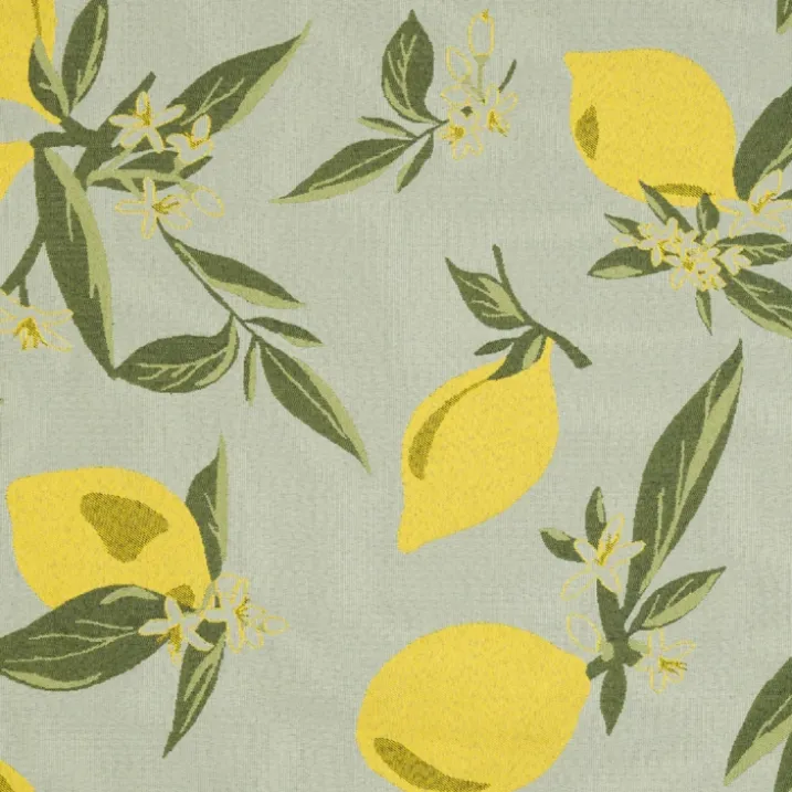 Rideau Dolce Vita motif citrons