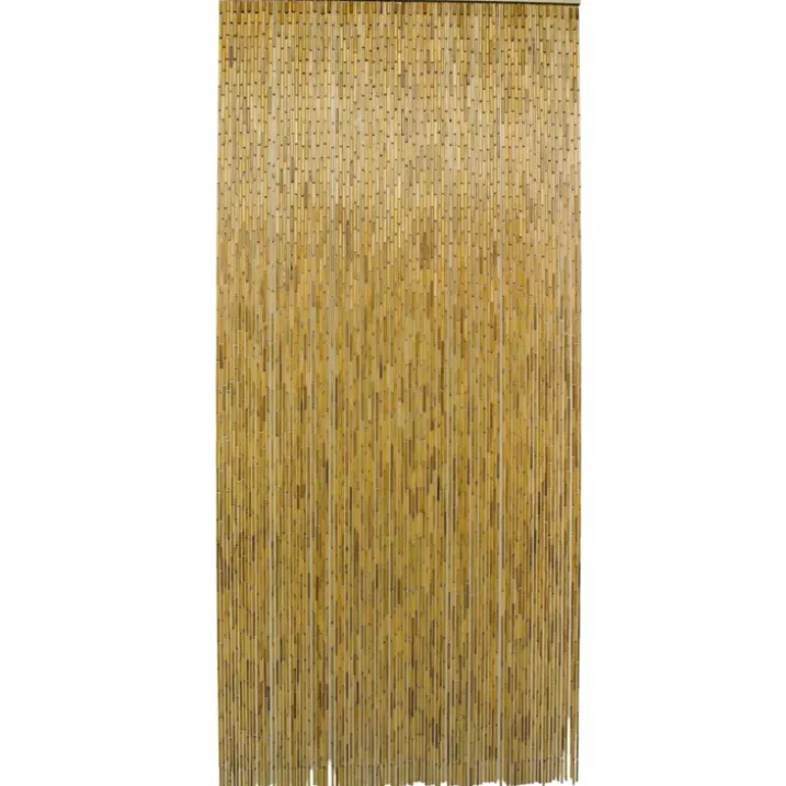 Rideau en bâtonnet de bambou vernis