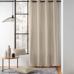 Rideau en poly-coton recyclé