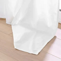 Rideau en poly-coton recyclé