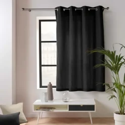 Rideau en poly-coton recyclé