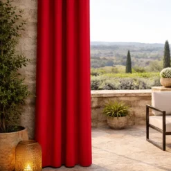 Rideau extérieur coloré imperméable résistant aux UV