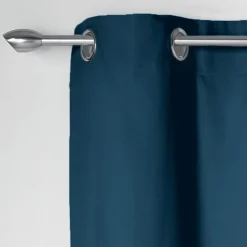 Rideau à œillets 100 % coton Panama