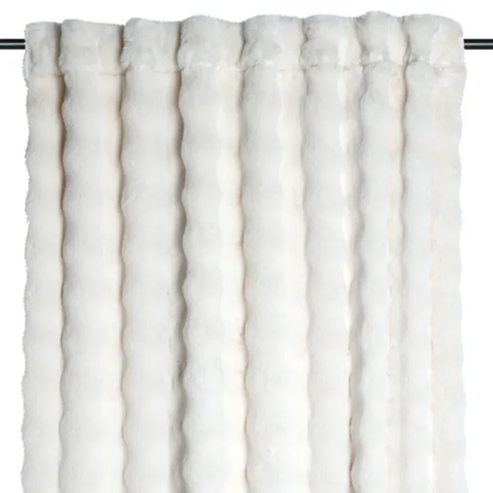 Rideau imitation fourrure ultra doux