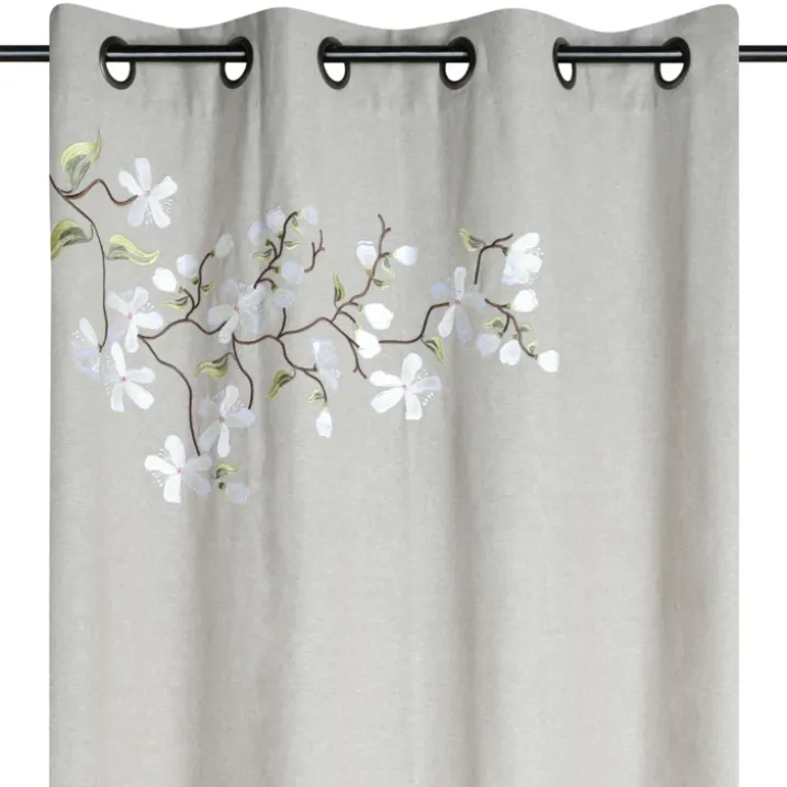 Rideau imprimé floral arbre printanier