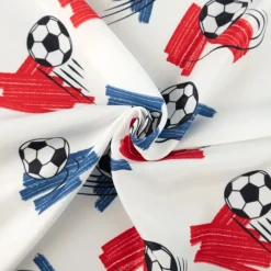 Rideau imprimé football tamisant