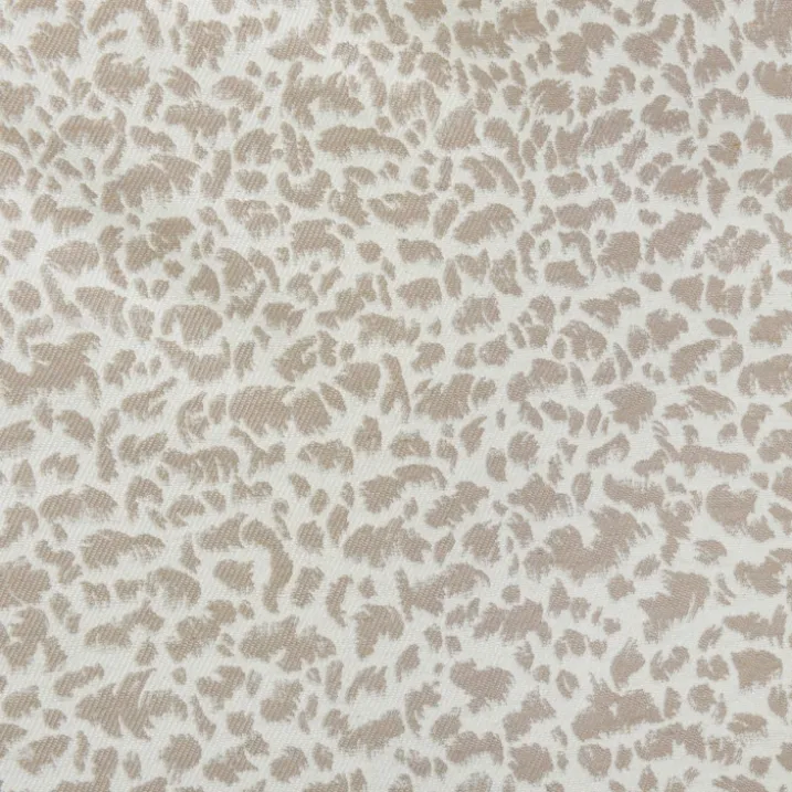 Rideau jacquard abstrait texturé à oeillets