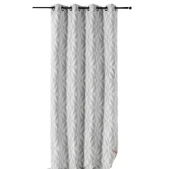 Rideau jacquard géométrique