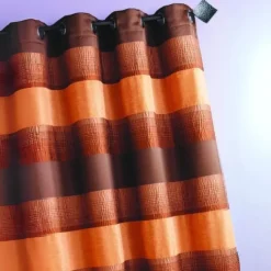Rideau Jacquard grosses rayures horizontales