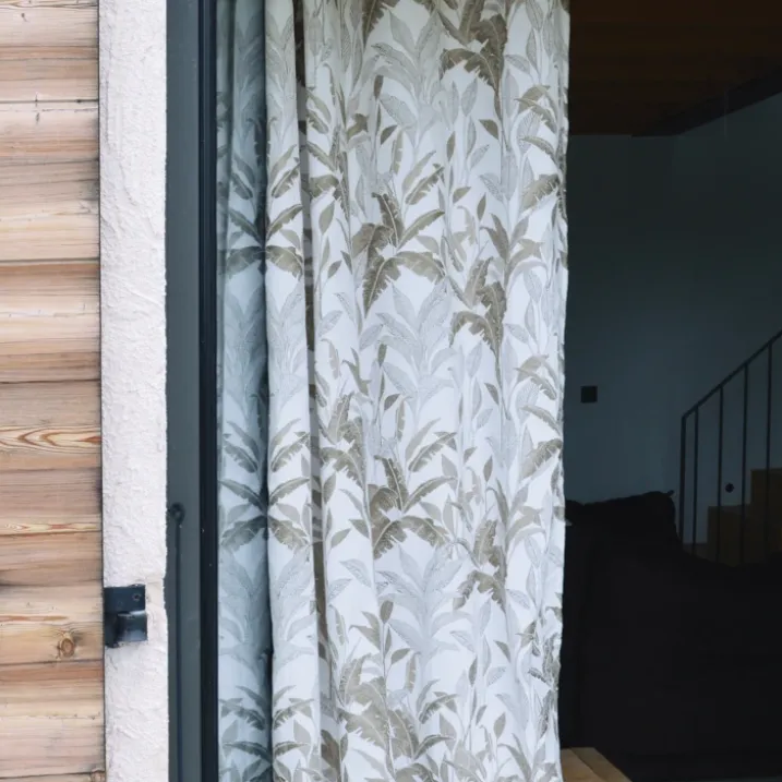 Rideau Jacquard Motif Jungle