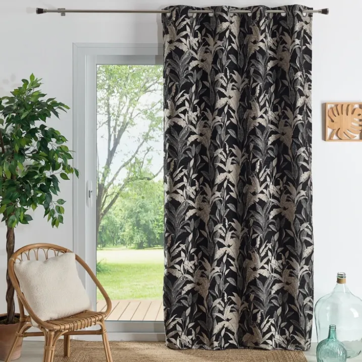 Rideau Jacquard Motif Jungle