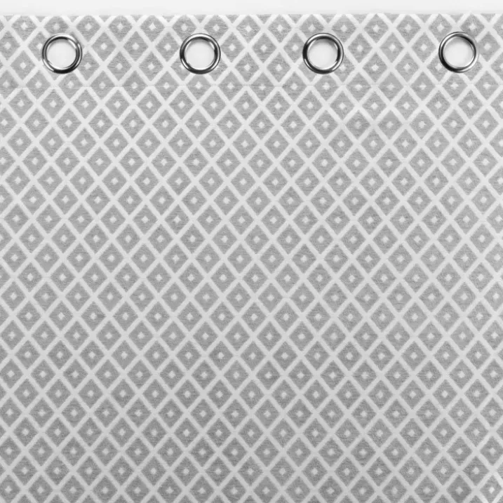 Rideau Jacquard motif losange
