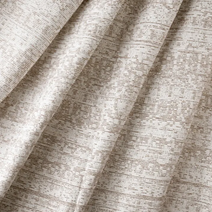 Rideau jacquard texturé inspiration minérale à oeillets