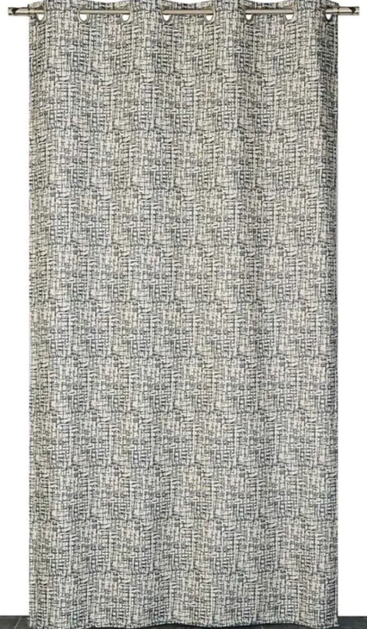 Rideau à Jacquard Tramé